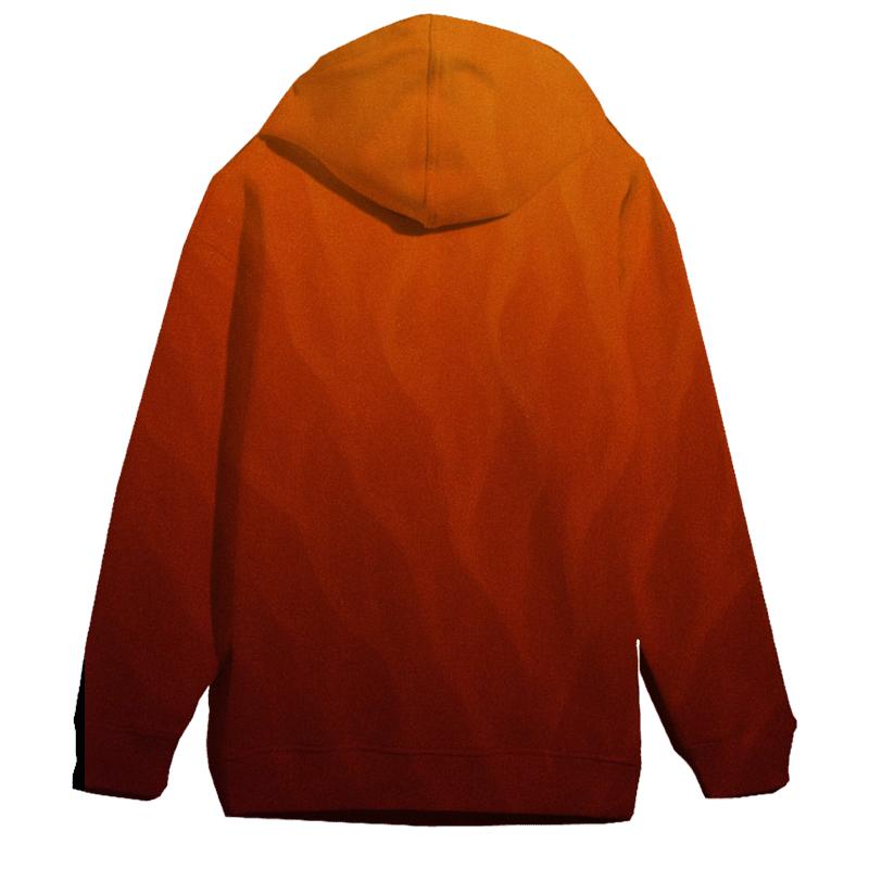 Fireside Warmth Oversized Hoodie