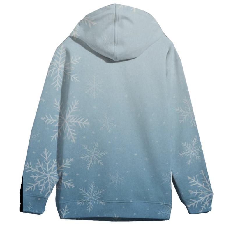 Winter Wonderland Whirl Oversized Hoodie