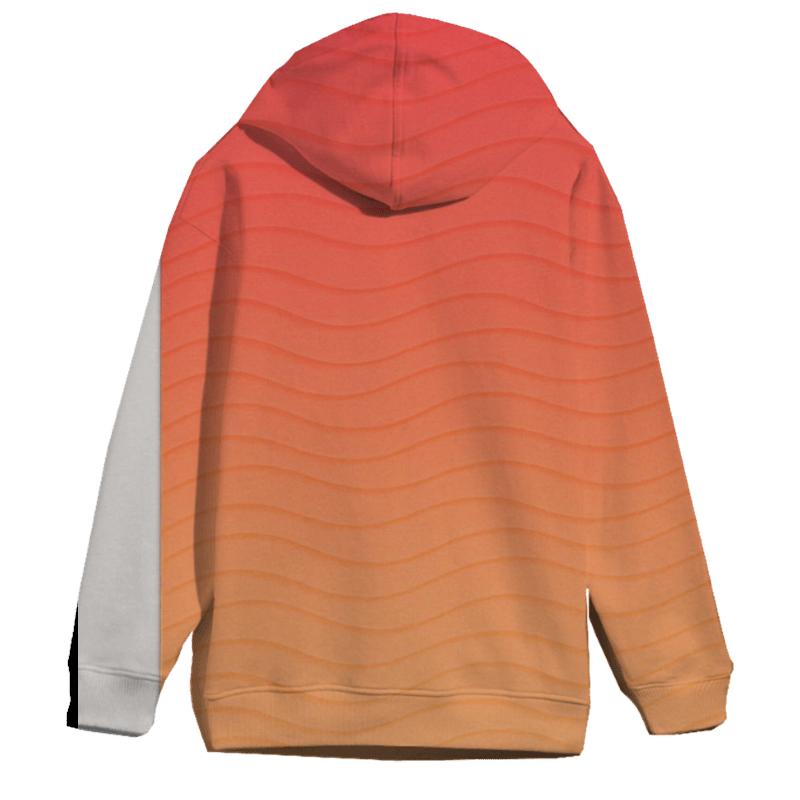 Sunkissed Horizon Gradient Oversized Hoodie