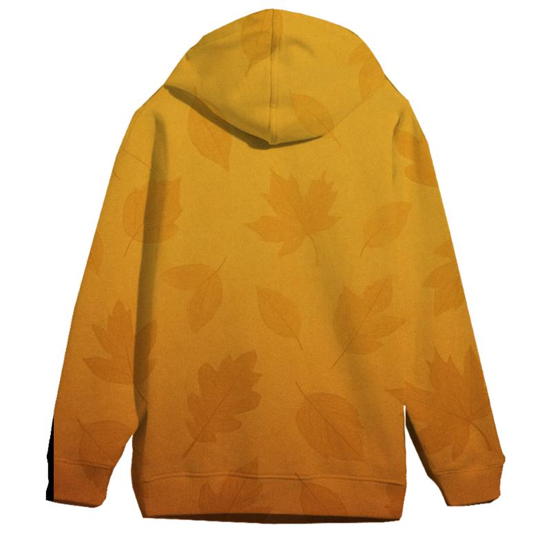 Rustic Autumn Glow Oversized Hoodie