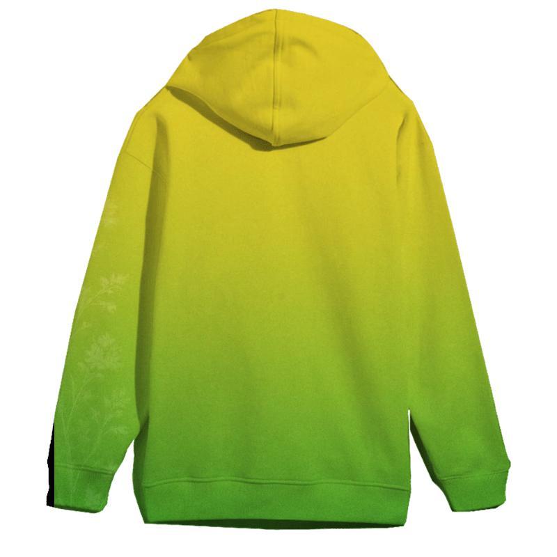 Radiant Spring Blossom Oversized Hoodie