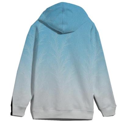 Frosted Glacier Gradient Oversized Hoodie