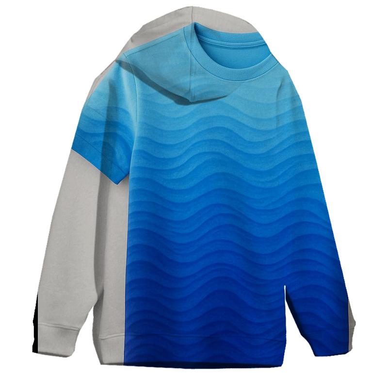 Cobalt Dream Oversized Hoodie