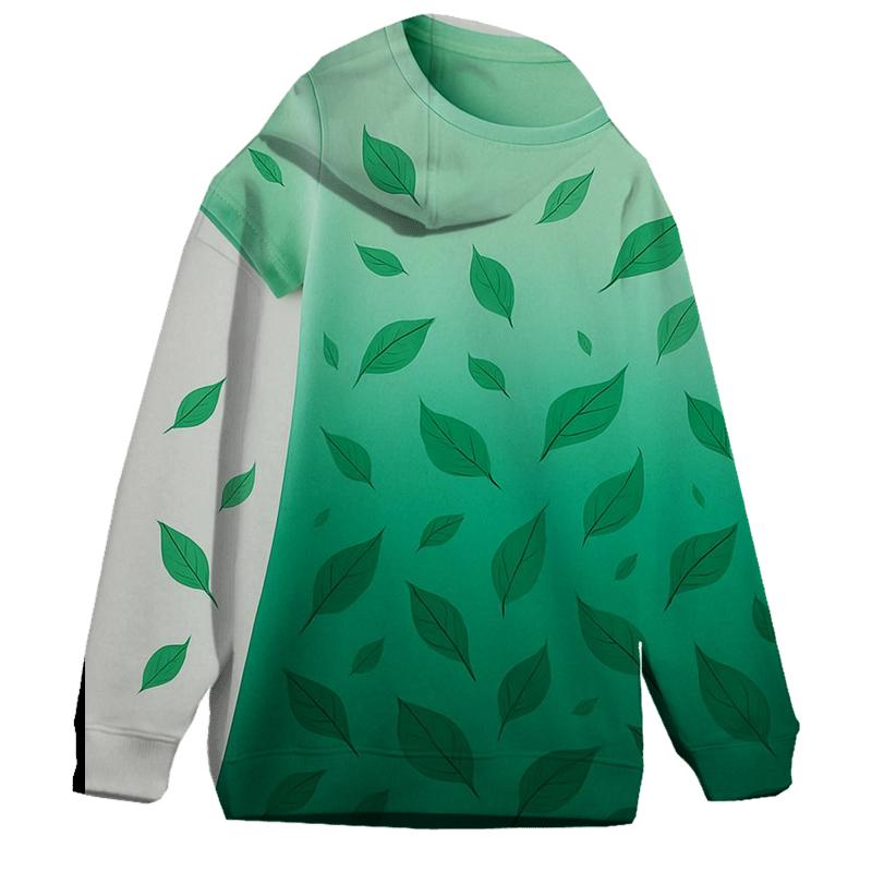 Emerald Enchantment Oversized Hoodie