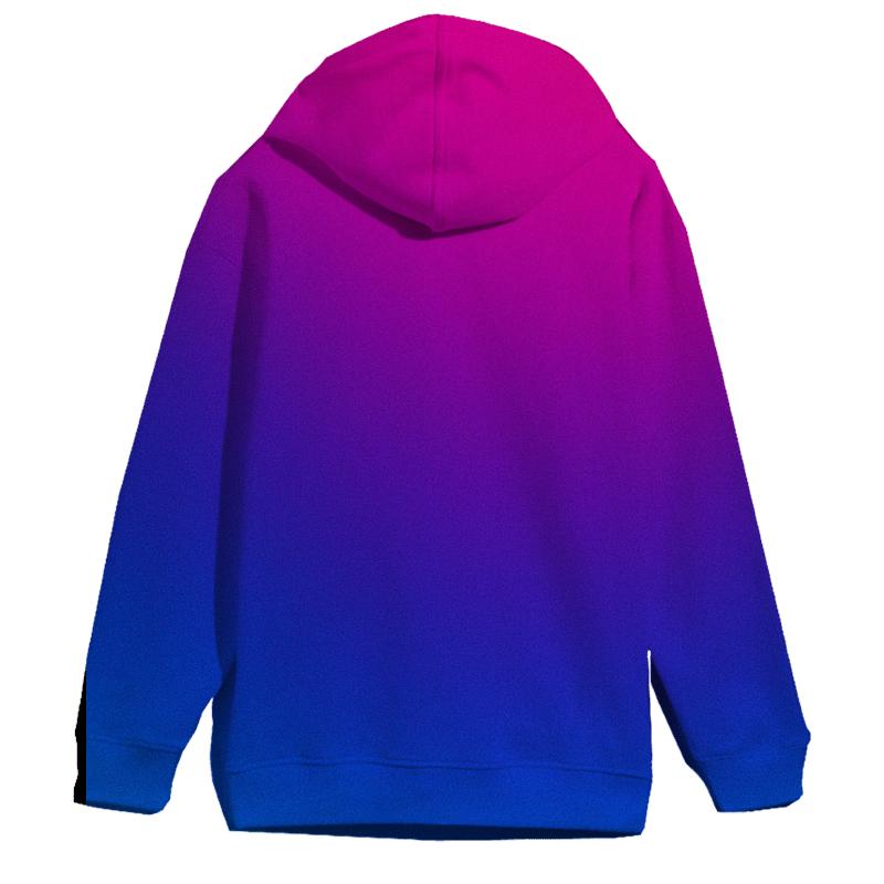 Electric Neon Vibe Oversized Hoodie