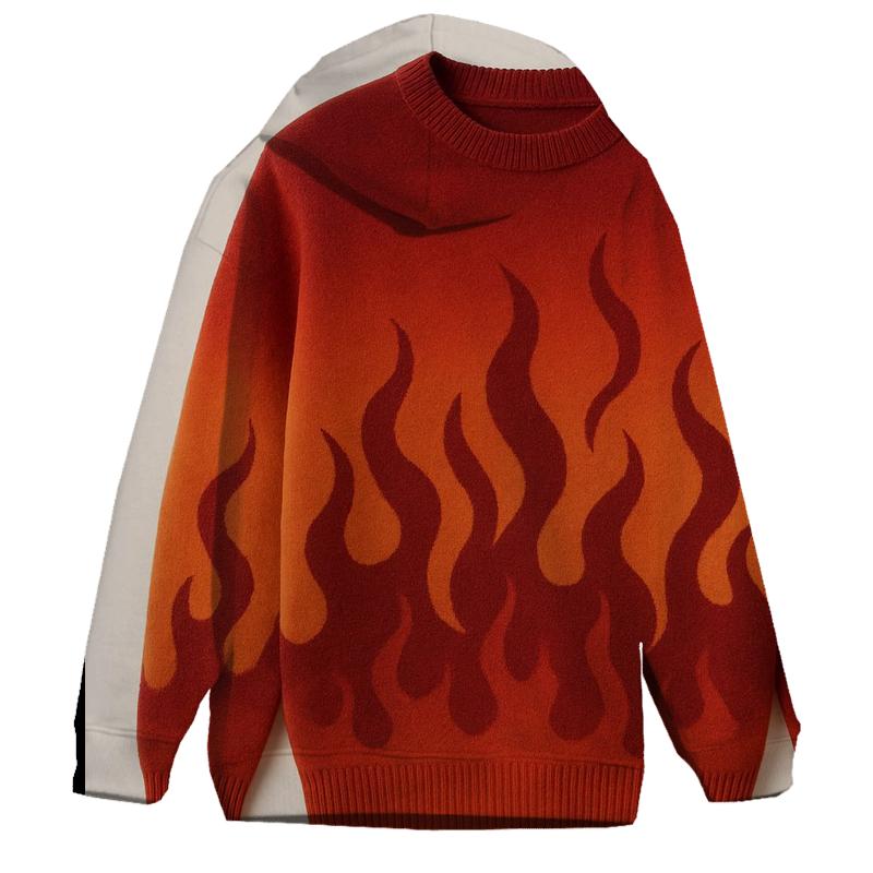 Burnt Sunset Oversized Hoodie