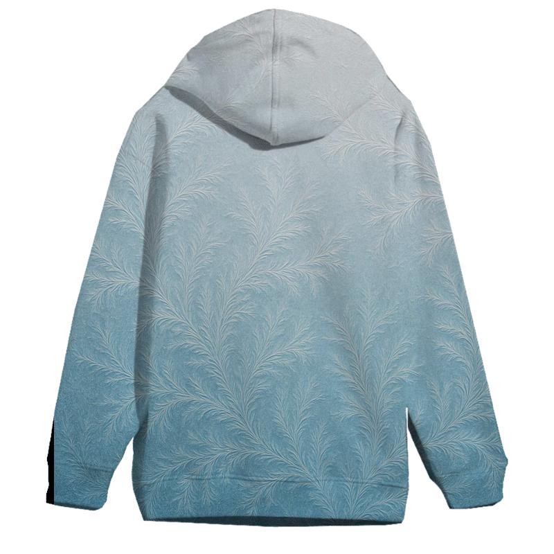 Frozen Lake Mirage Oversized Hoodie