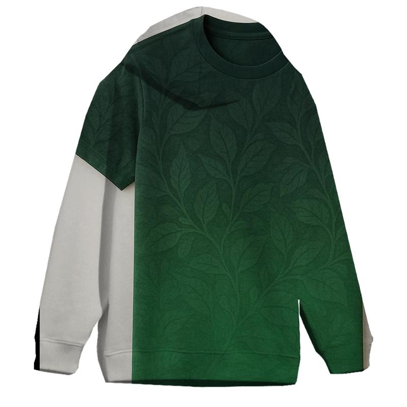 Enchanted Forest Gradient Oversized Hoodie