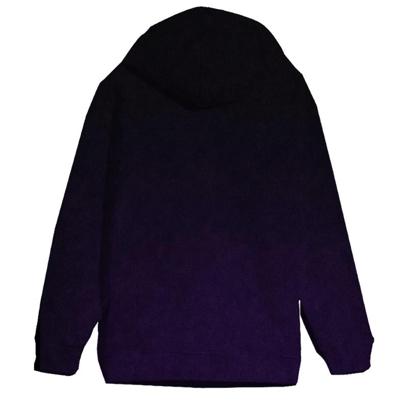 Royal Velvet Gradient Oversized Hoodie