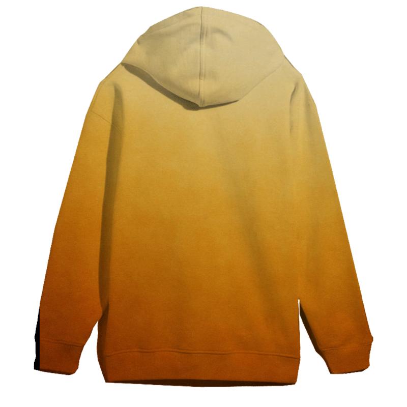 Amber Glow Oversized Hoodie