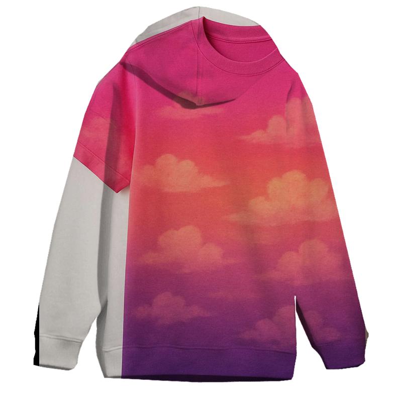 Mystical Sunset Oversized Hoodie