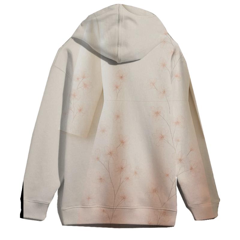 Cherry Blossom Delight Oversized Hoodie