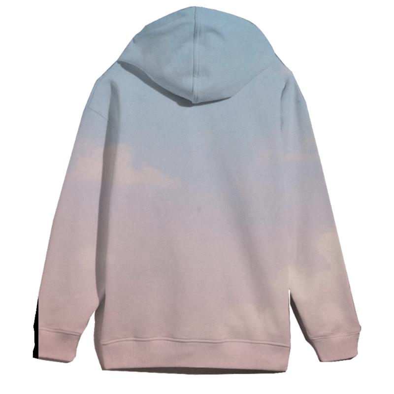 Pastel Dreamscape Oversized Hoodie