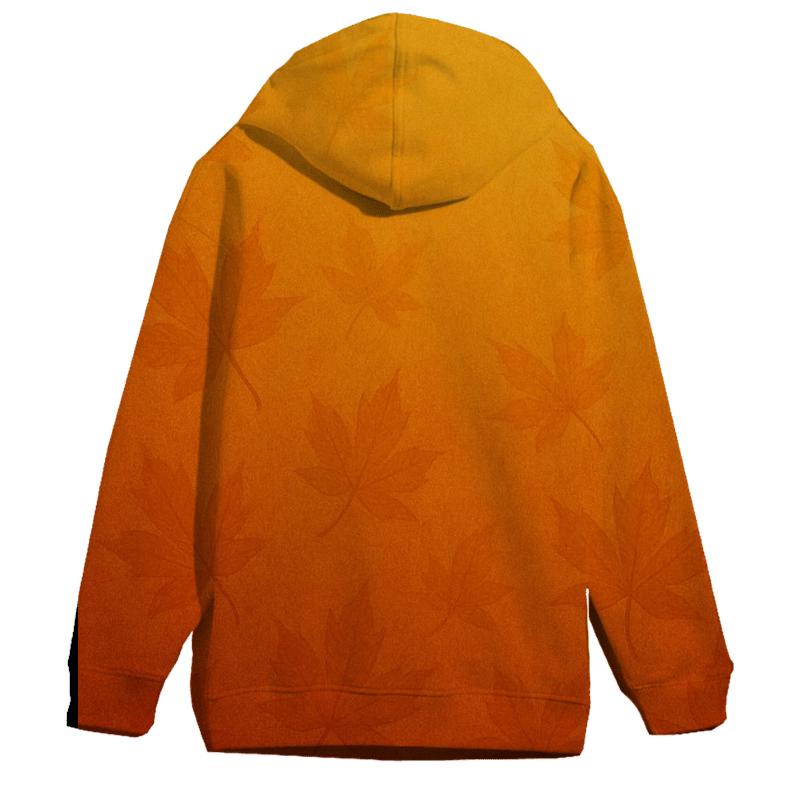 Autumn Ember Fade Oversized Hoodie