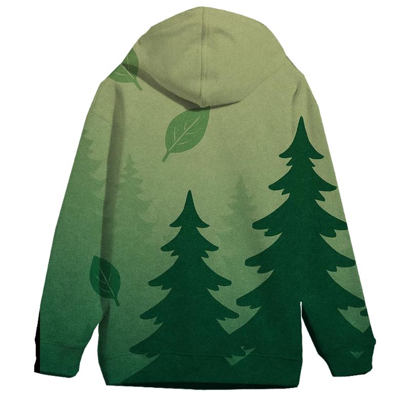 Emerald Forest Oversized Hoodie