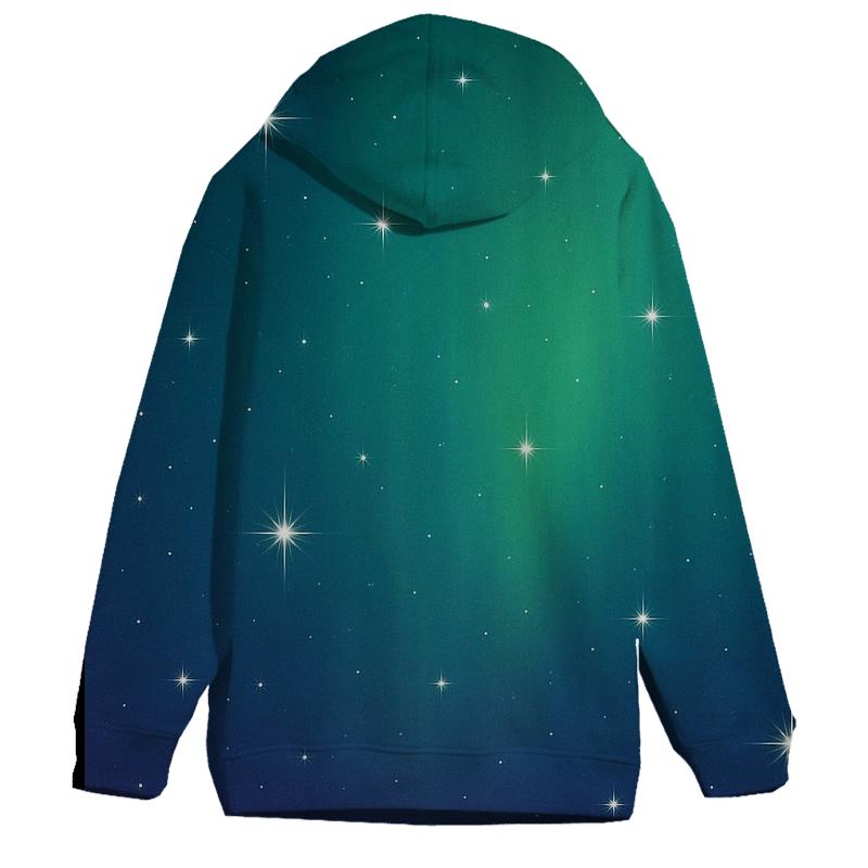 Ethereal Aurora Oversized Hoodie