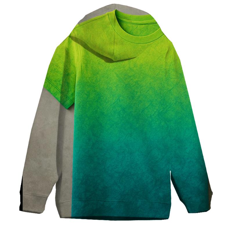 Electric Jungle Fade Oversized Hoodie