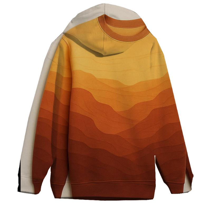 Canyon Sunset Oversized Hoodie