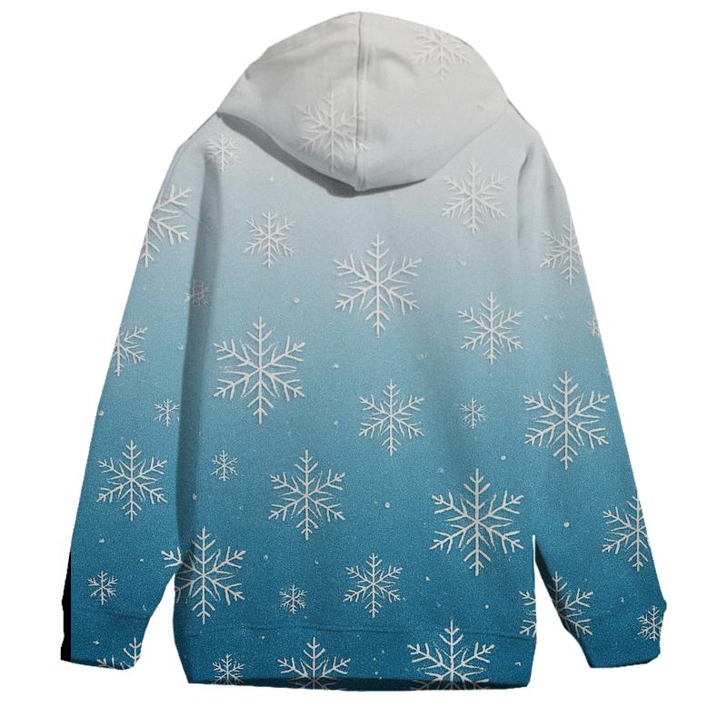 Polar Night Gradient Oversized Hoodie