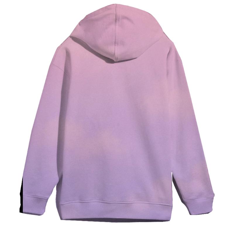 Dreamy Pastel Gradient Oversized Hoodie