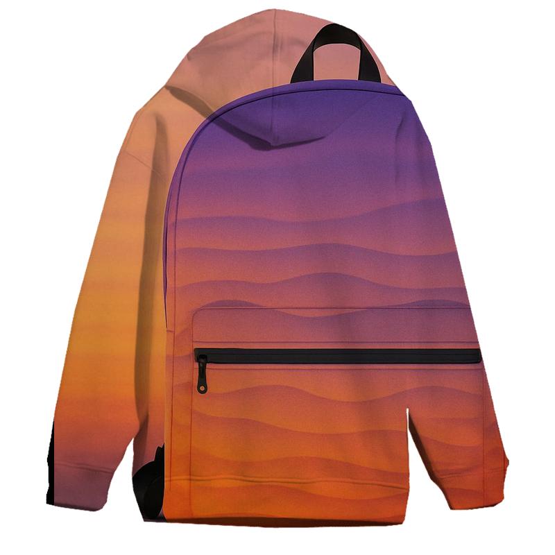Sunset Mirage Oversized Hoodie