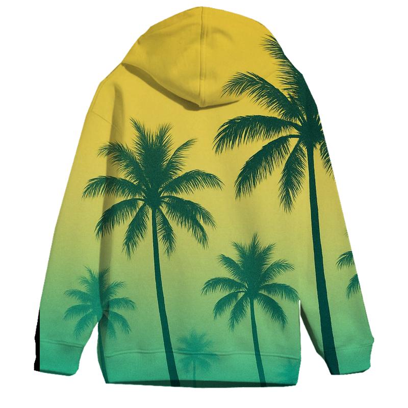 Tropical Vibe Oversized Hoodie