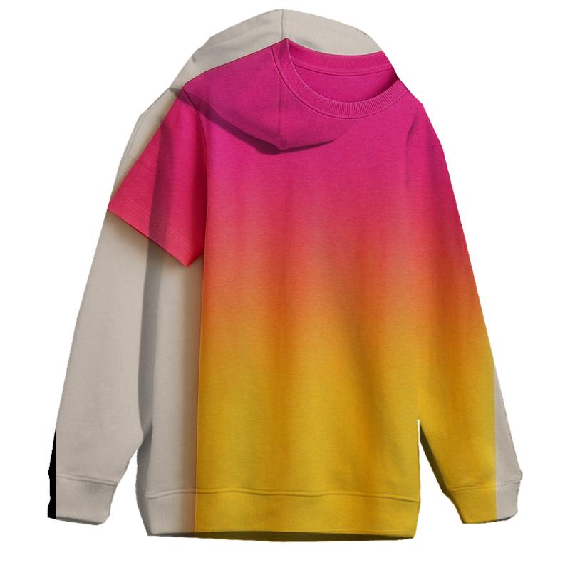 Bright Carnival Burst Oversized Hoodie