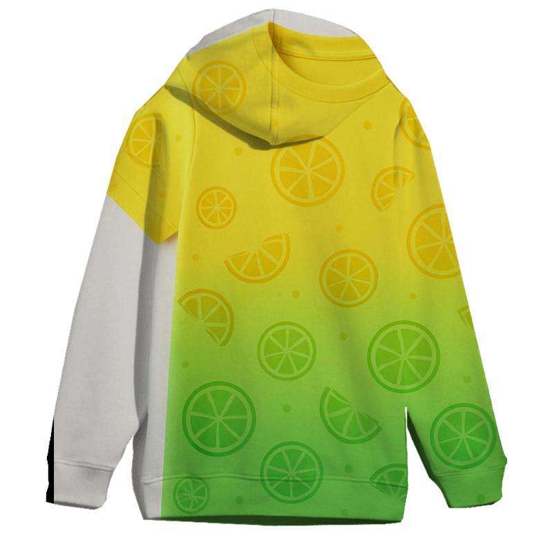 Citrus Burst Oversized Hoodie