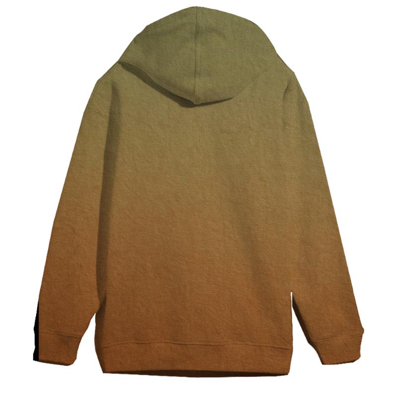 Earthy Tones Fusion Oversized Hoodie