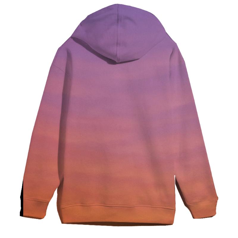 Sunset Horizon Blend Oversized Hoodie