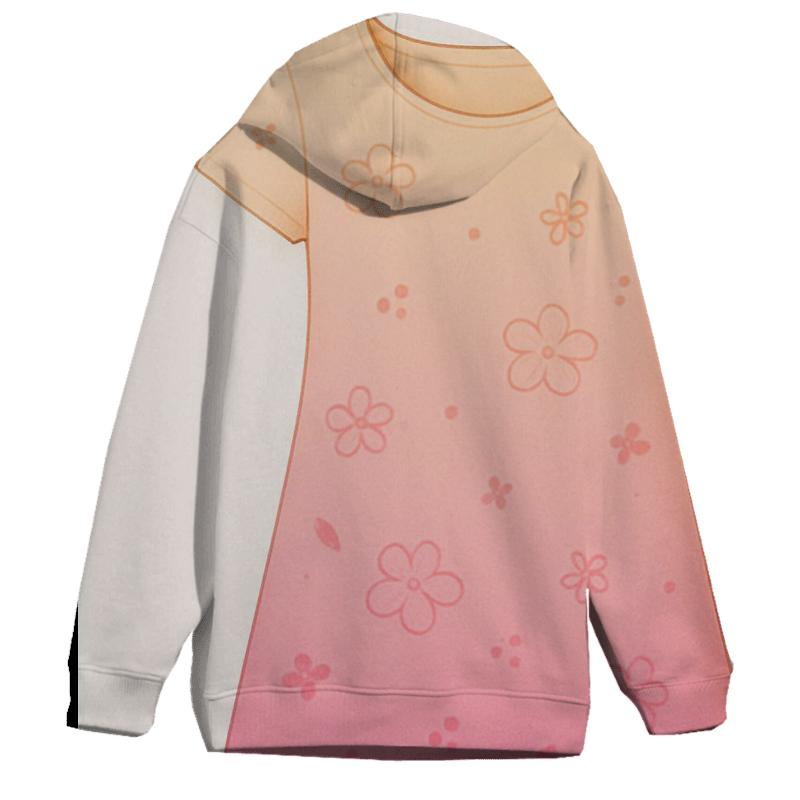Summer Blossom Burst Oversized Hoodie