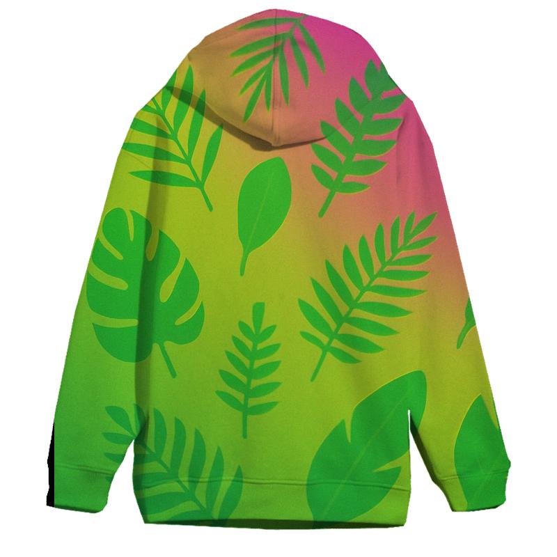Neon Jungle Oversized Hoodie