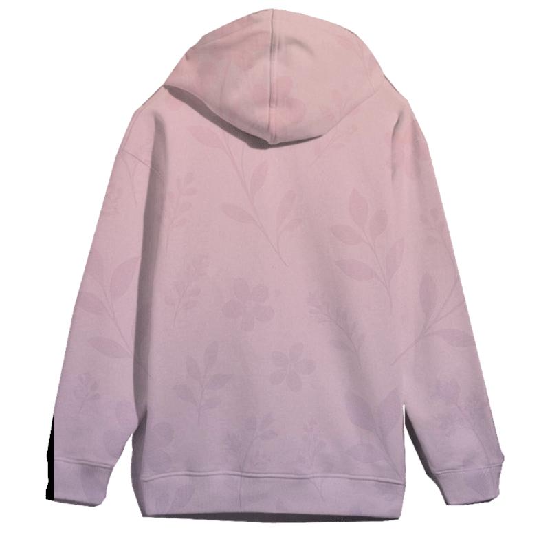 Twilight Blossom Harmony Oversized Hoodie