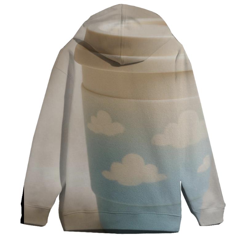 Whimsical Sky Oversized Hoodie