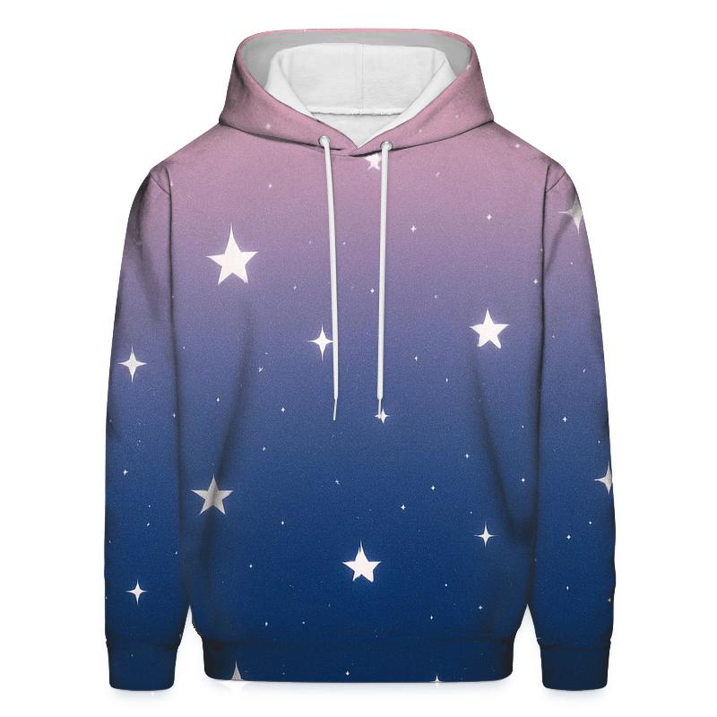 Celestial Dreamscape Oversized Hoodie