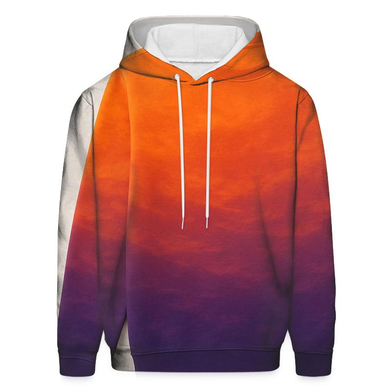 Blazing Sunset Reflections Oversized Hoodie