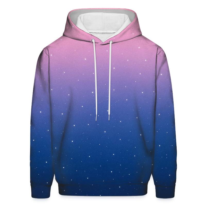 Celestial Sky Fade Oversized Hoodie