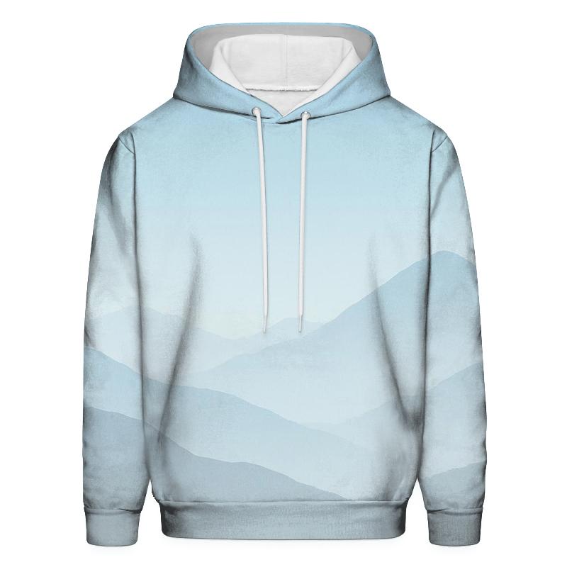 Misty Mountain Dawn Oversized Hoodie