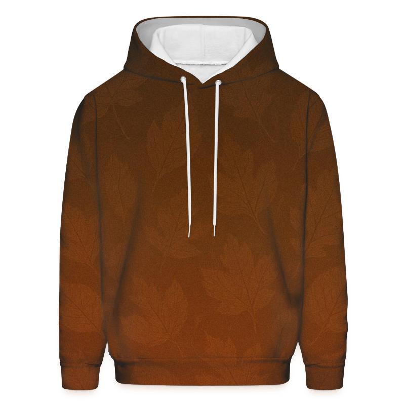 Rustic Autumn Ombre Oversized Hoodie