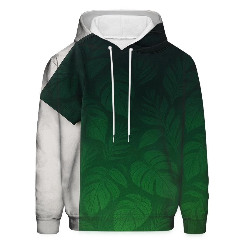 Electric Jungle Gradient Oversized Hoodie