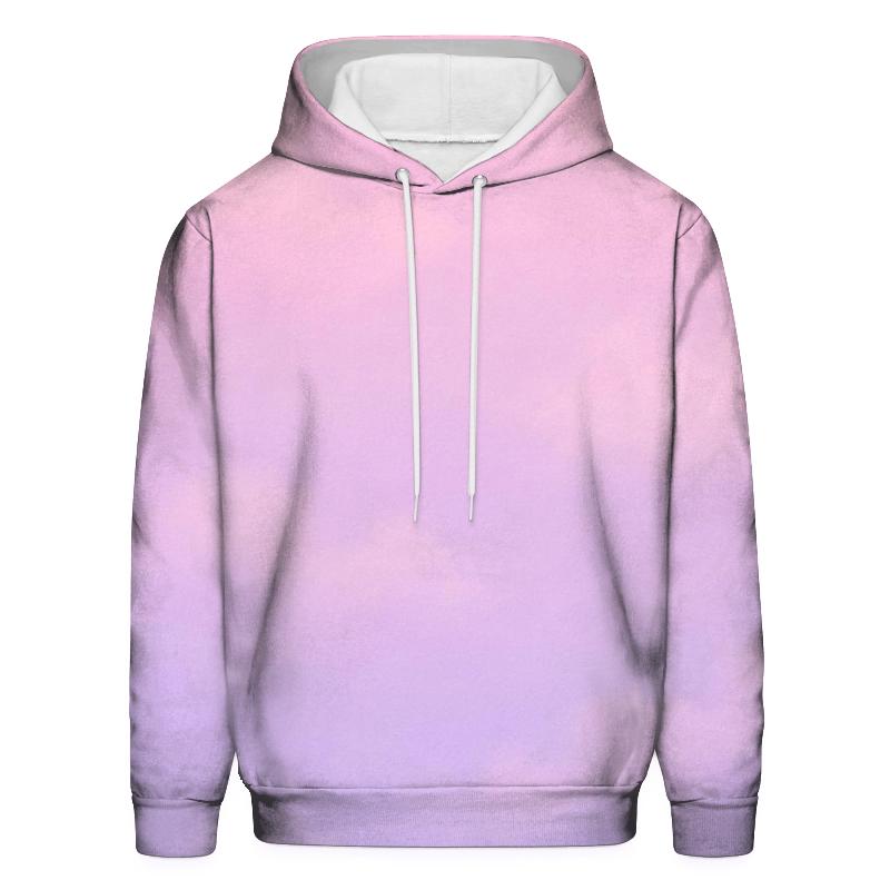Dreamy Pastel Gradient Oversized Hoodie