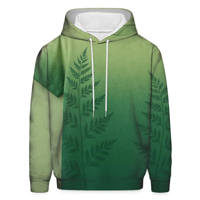 Misty Forest Glade Oversized Hoodie
