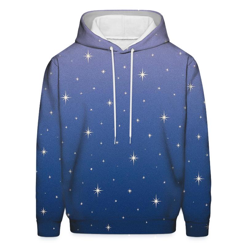 Midnight Dream Gradient Oversized Hoodie
