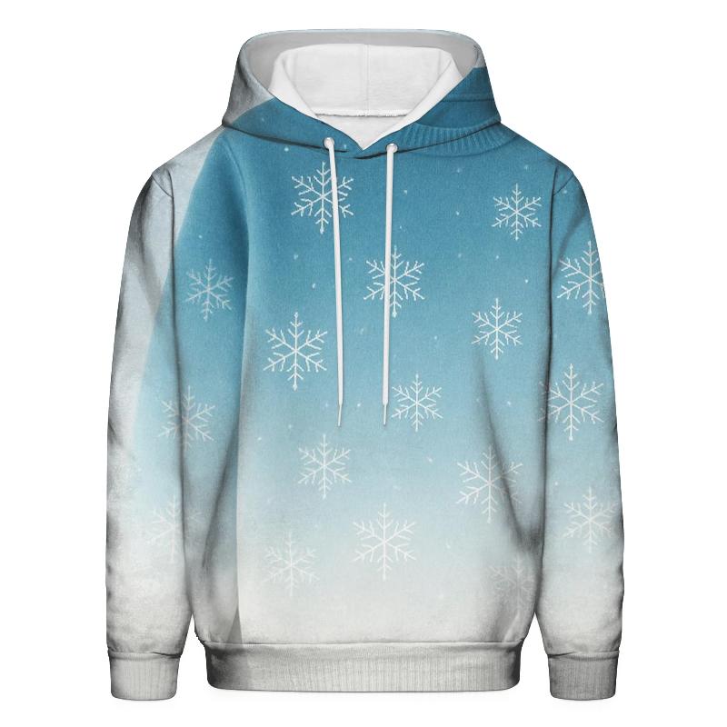 Frosty Winter Wonderland Oversized Hoodie