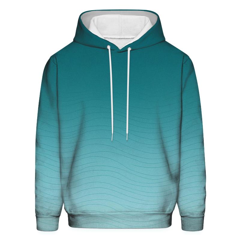 Mystical Ocean Twilight Oversized Hoodie