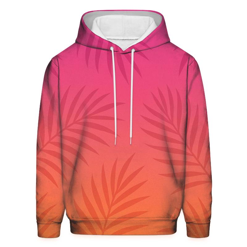 Tropical Sunset Dream Oversized Hoodie