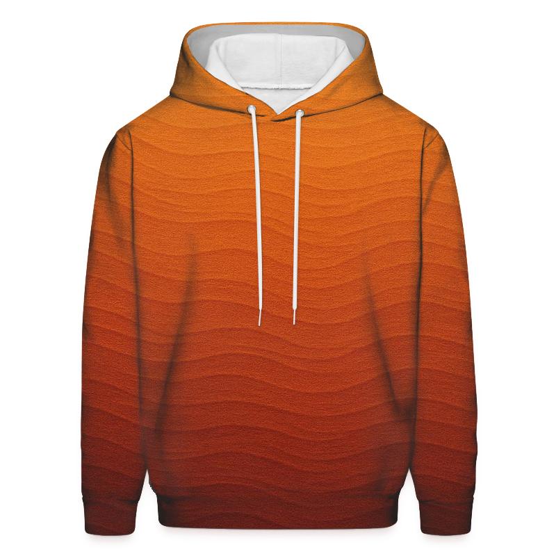 Vintage Sunset Ombre Oversized Hoodie