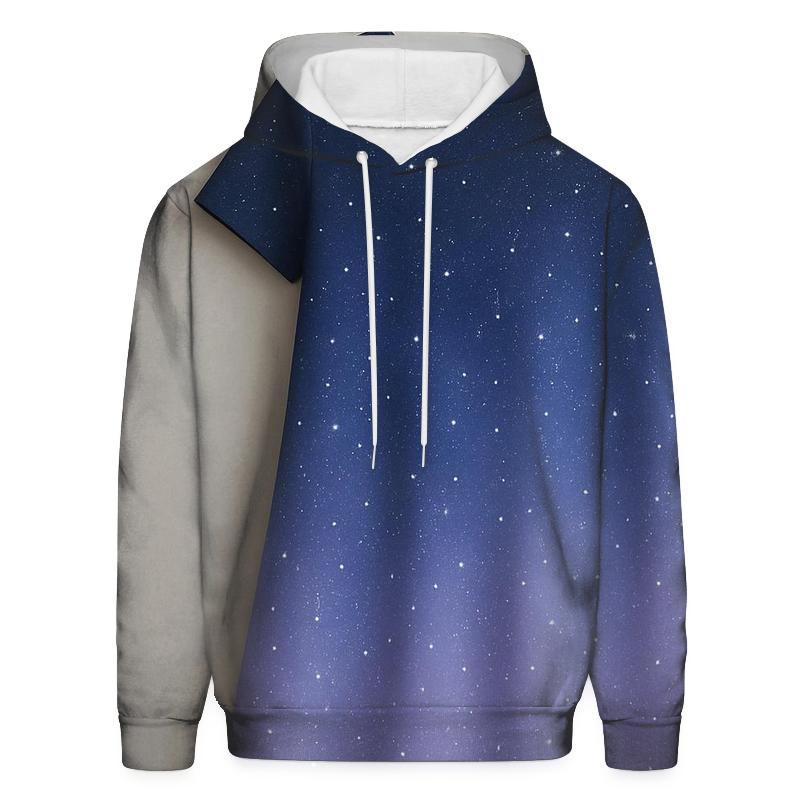 Starry Night Glow Oversized Hoodie