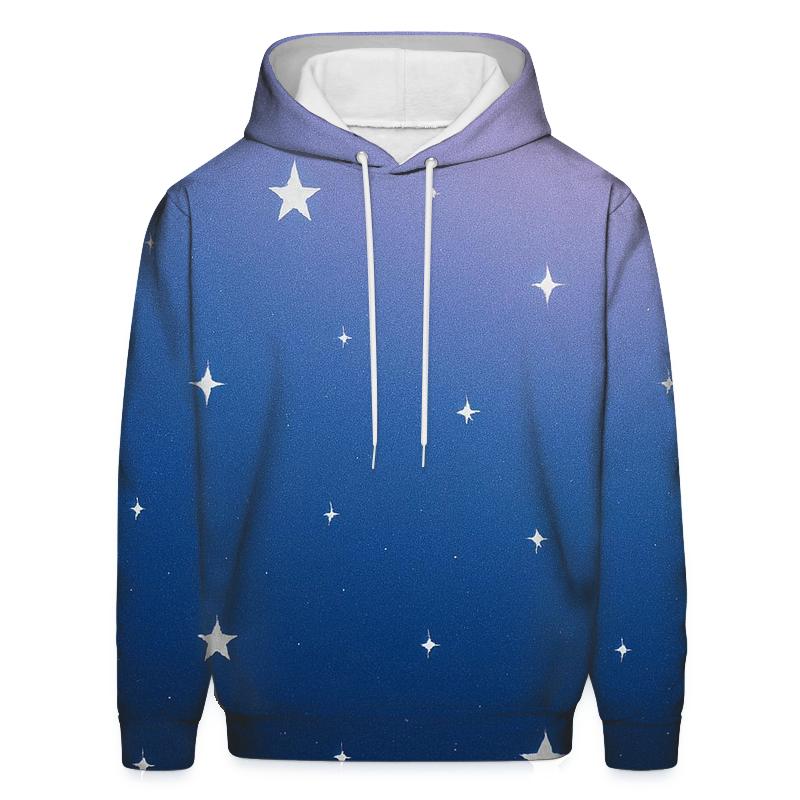 Celestial Dream Gradient Oversized Hoodie
