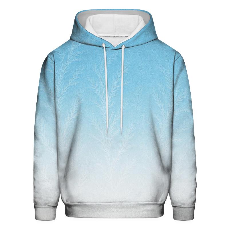 Frosted Glacier Gradient Oversized Hoodie